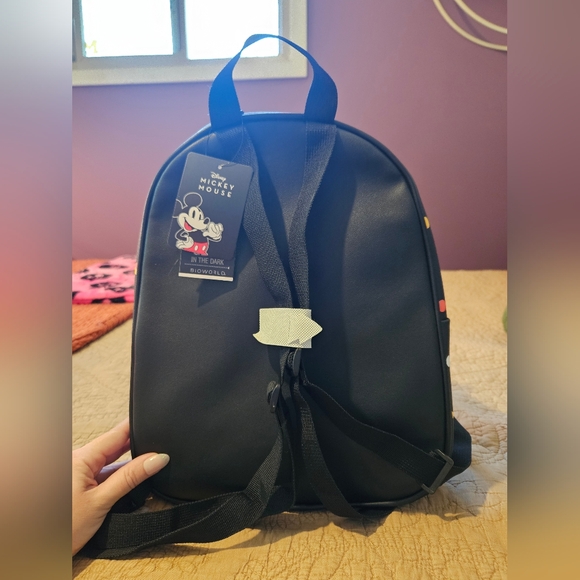 Disney Mickey Mouse Halloween Pumpkin Backpack - Picture 2 of 4